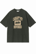 CARHARTT WIP 1989 WINNERS T-SHIRT Raven Heavy Stone Wash