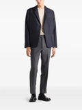 Prada patch-pocket two-button blazer
