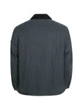 Barbour International Winter Drifter washed waxed-cotton military jacket