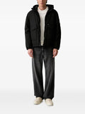 Karl Lagerfeld Jeans hooded raglan-sleeve jacket