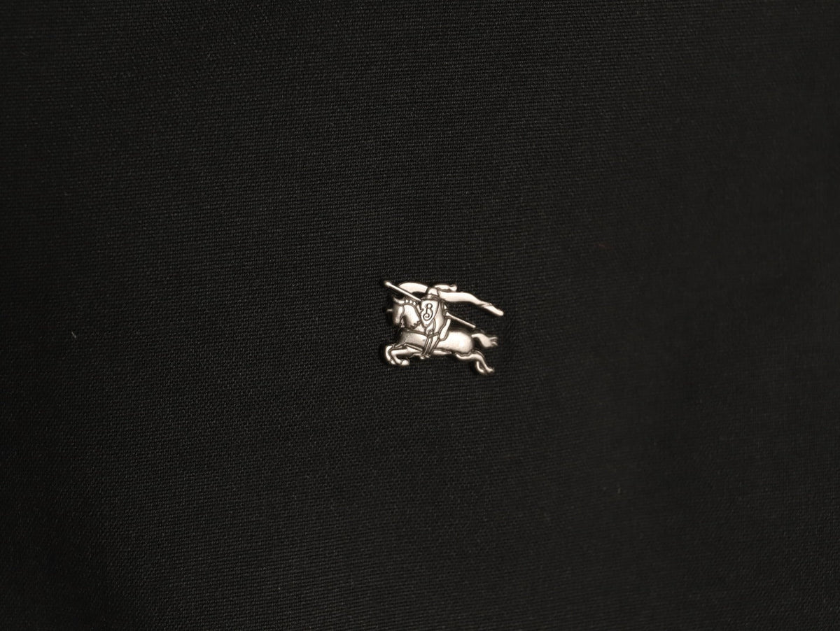 Burberry 26SS Bloomsbury Equestrian Full-Zip Jacket - Black